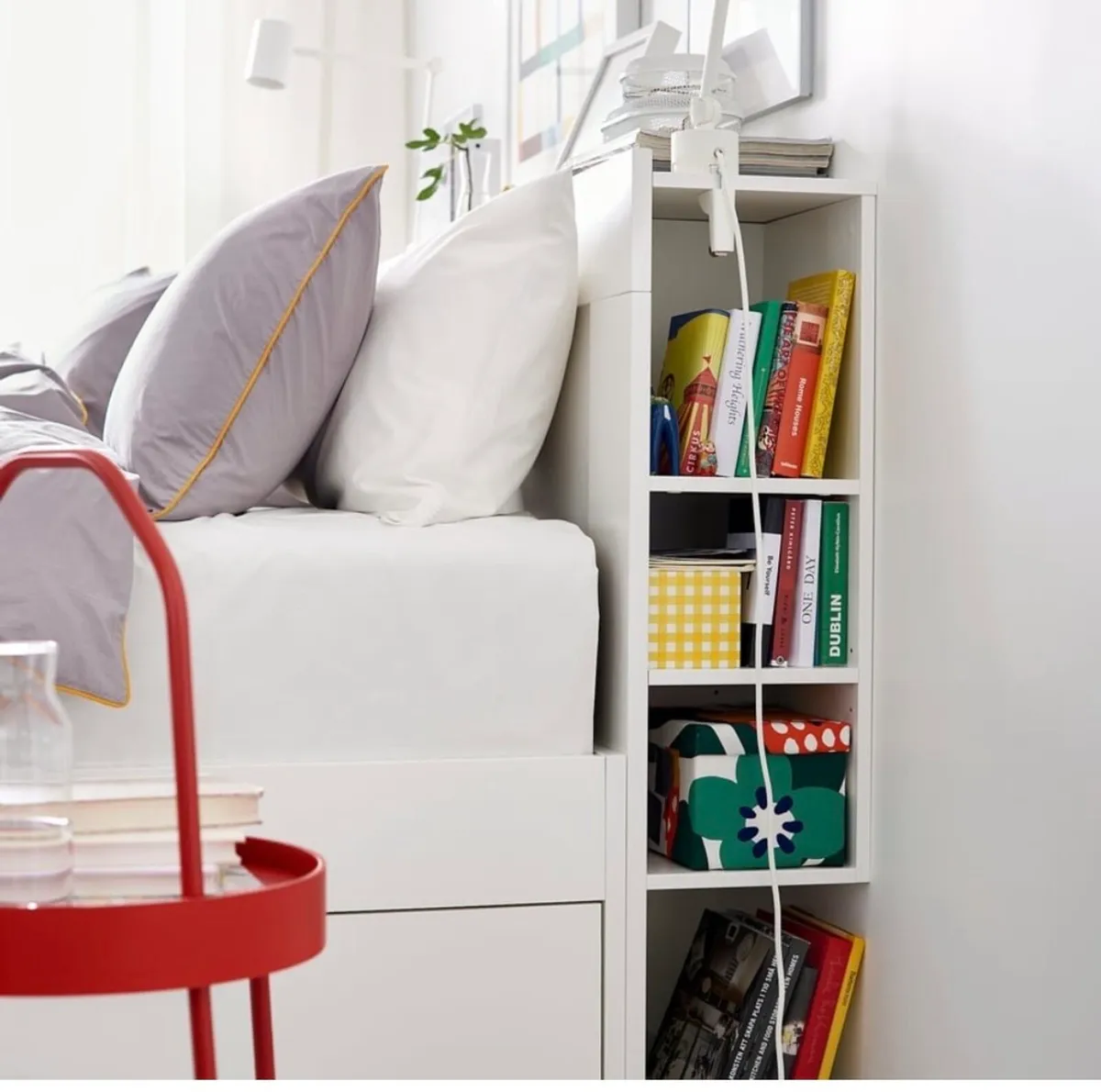 Headboard with storage compartment - Image 2