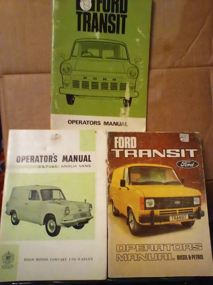 Ford transit van handbook - Image 1