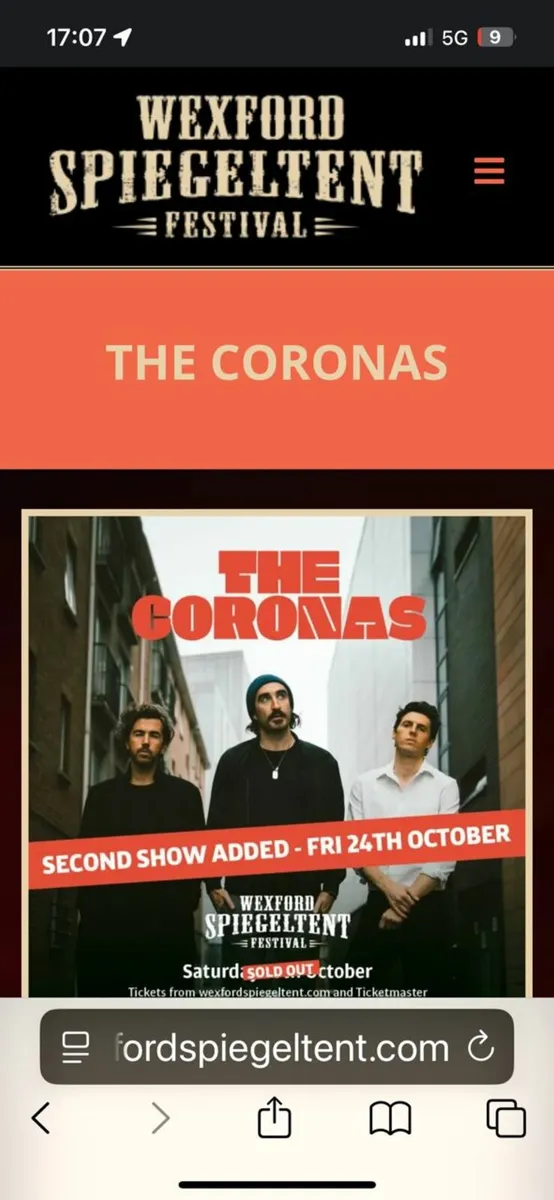 concert ticket