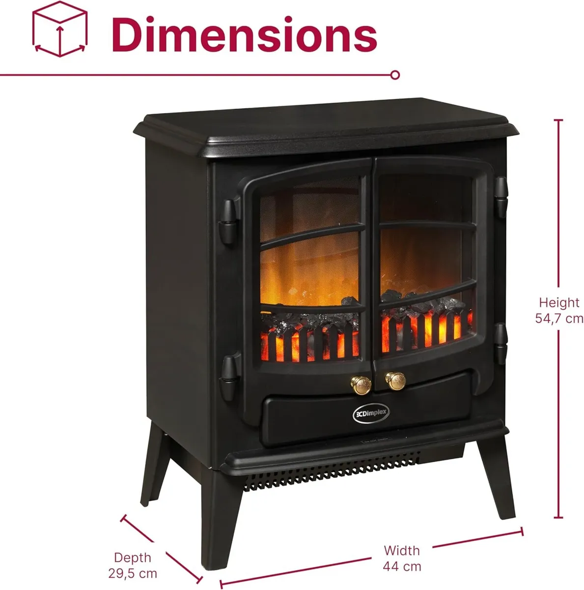 Dimplex Tango optiflame electric stove Brand New - Image 2