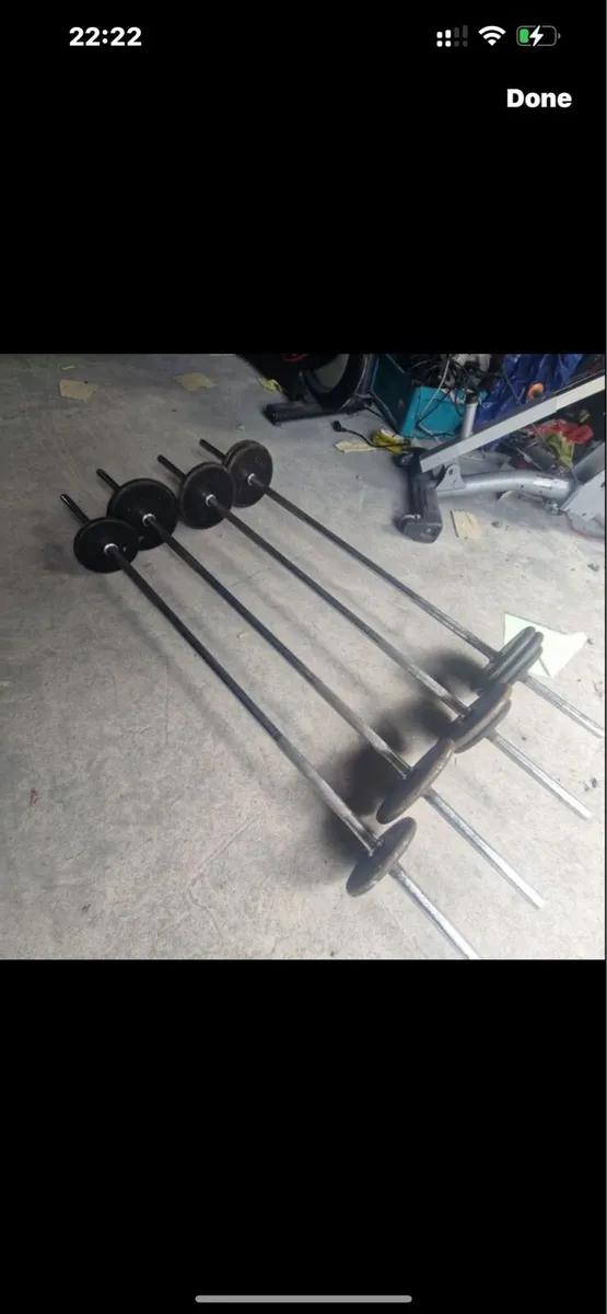 10kg 15KG 20kg 25kg barbells