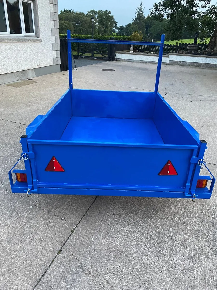 6x4 steel car trailer - Image 2