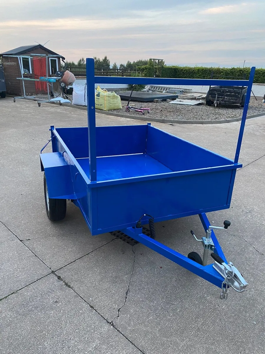 6x4 steel car trailer - Image 3
