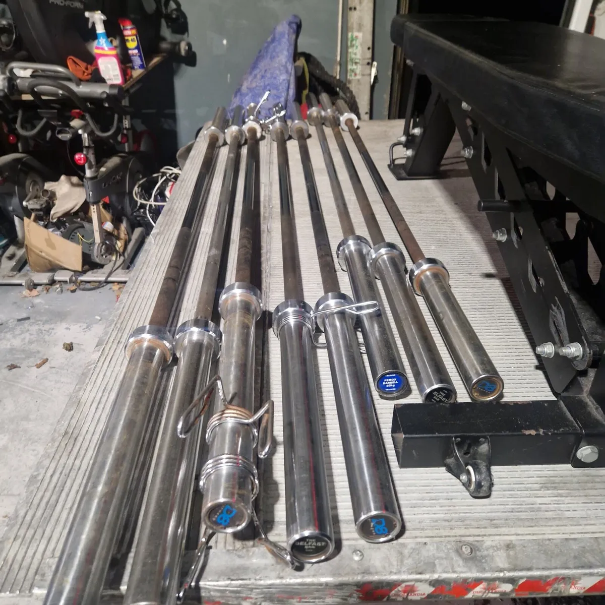 ((ONE LEFT )) barbell