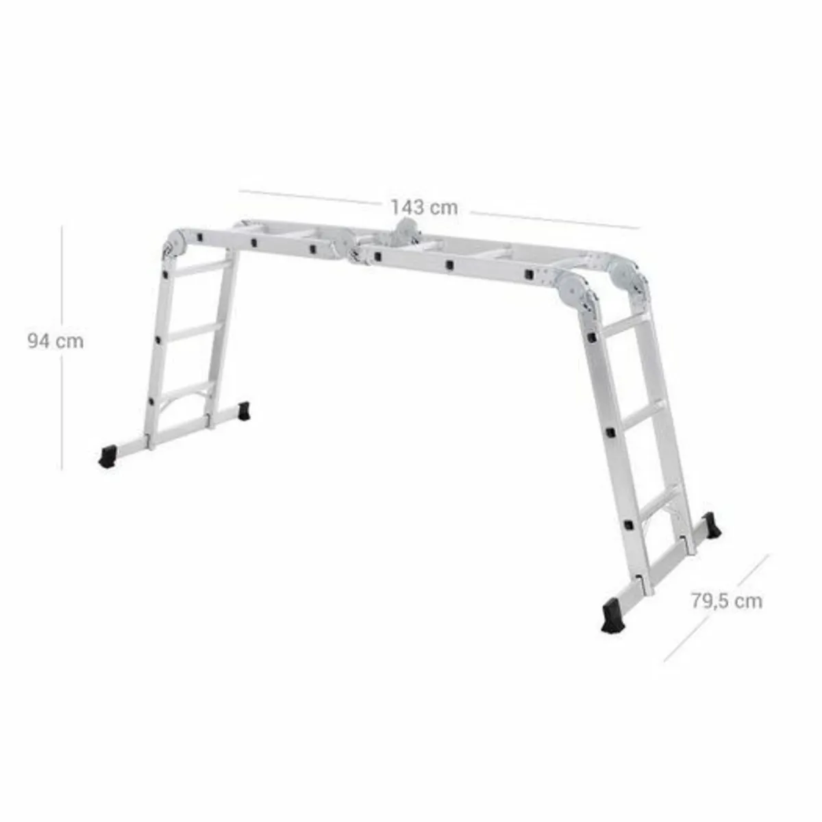 Multifunctional ladder 350 cm ladder, multi-purpos - Image 3