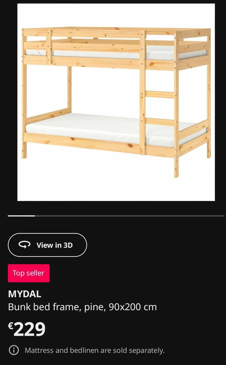 Ikea Bunk Bed - Image 2