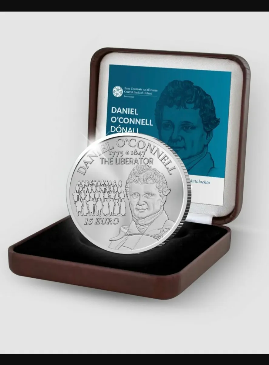 2025 Irish Silver Proof Coin Daniel O’Connell - Image 1