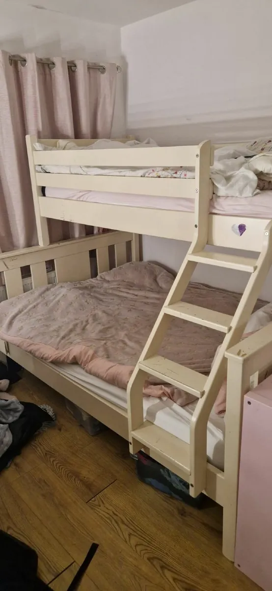 Bunk bed base