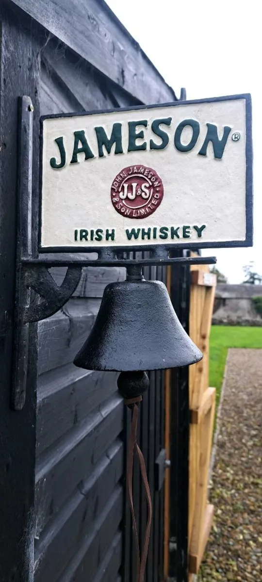 Jameson cast iron bell - Image 1