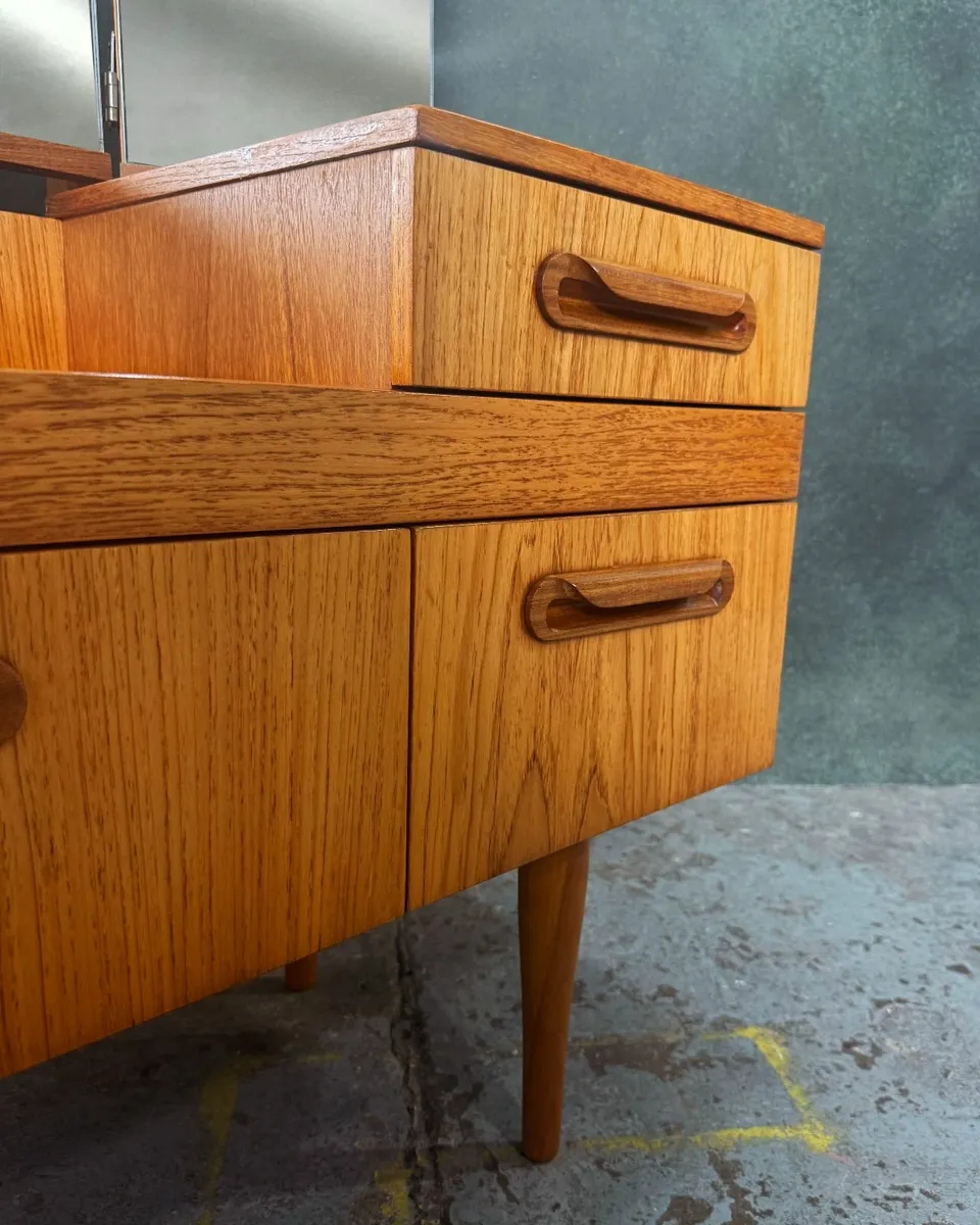 Vintage Mid-Century Teak Dressing Table - Image 2