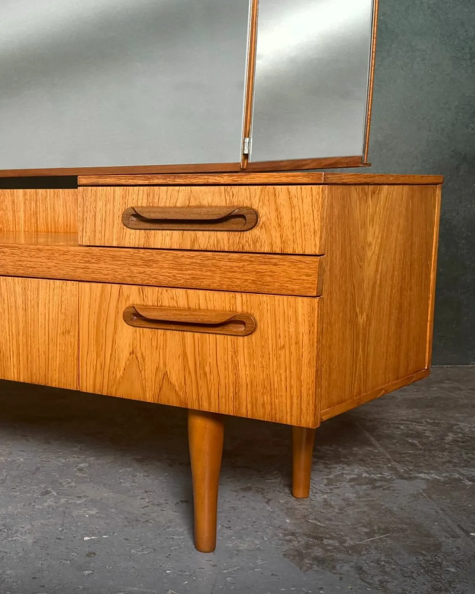 Vintage Mid-Century Teak Dressing Table - Image 4