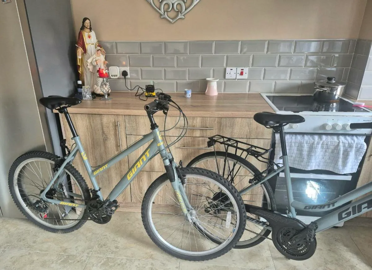 JOB LOT OF 2 BIKES  ADULTS GIANT EXPRESSION HYBRID - Image 3