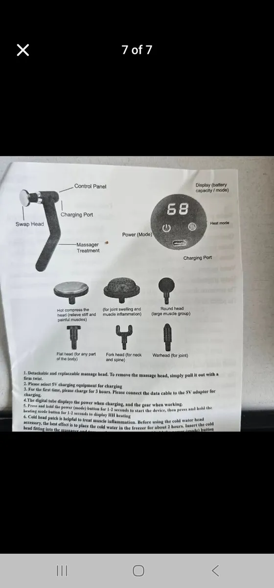 Brand new massage gun - Image 3