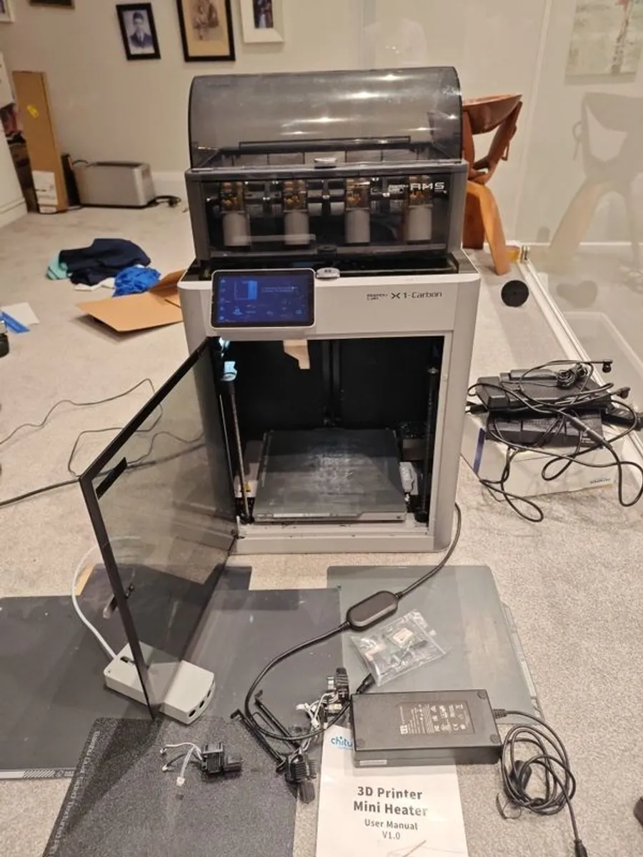 Bambu Lab X1 Carbon / X1C 3d Printer with AMS - Image 1