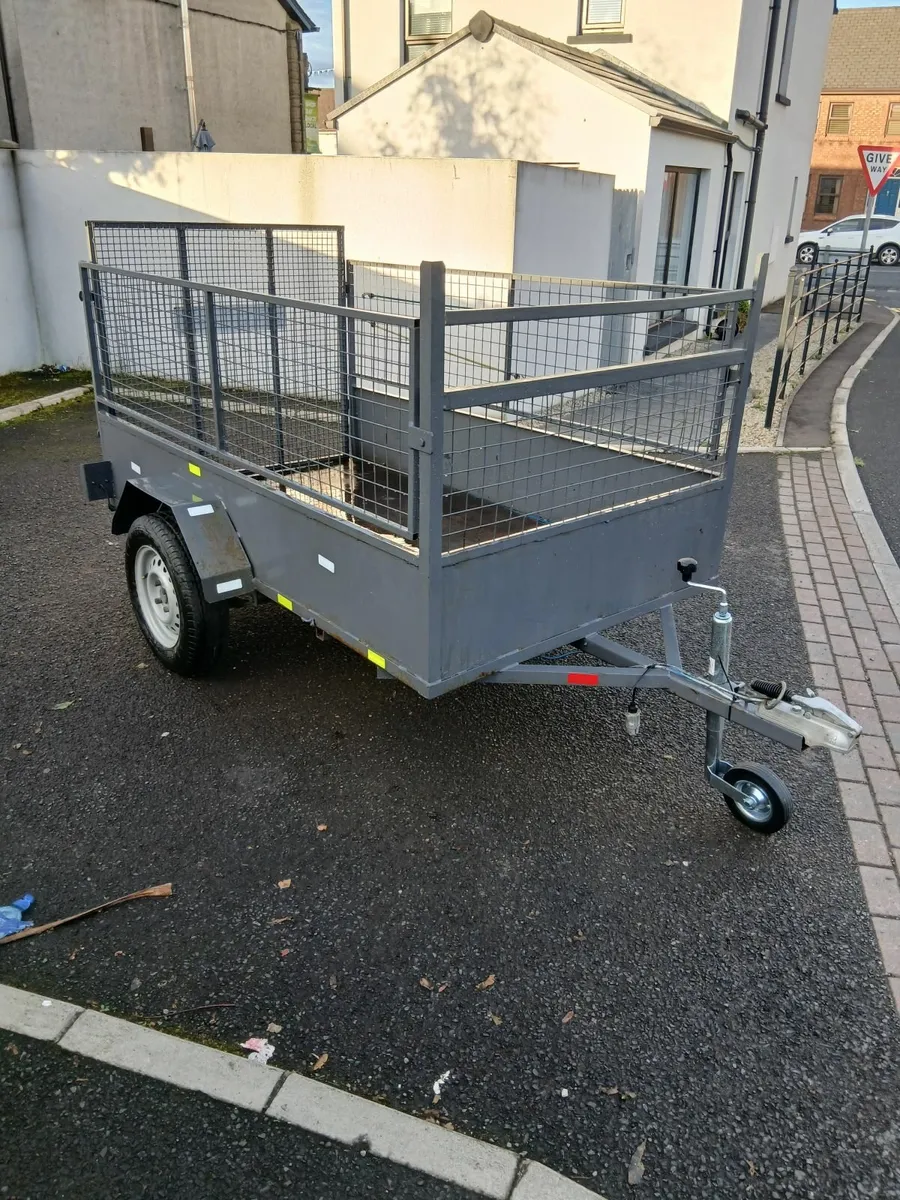 7x4 all steel car trailer - Image 4