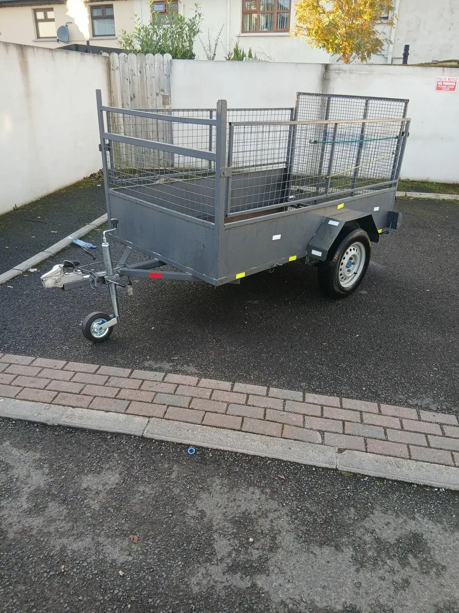 7x4 all steel car trailer - Image 1