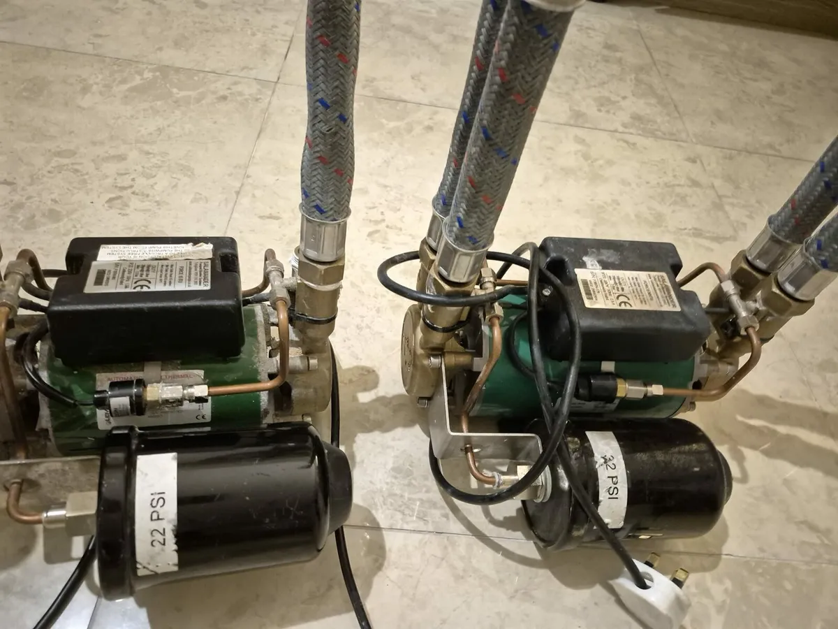 JOB LOT OF ALL 4 SALAMANDER SHOWER PUMPS SYSTEMS J - Image 4