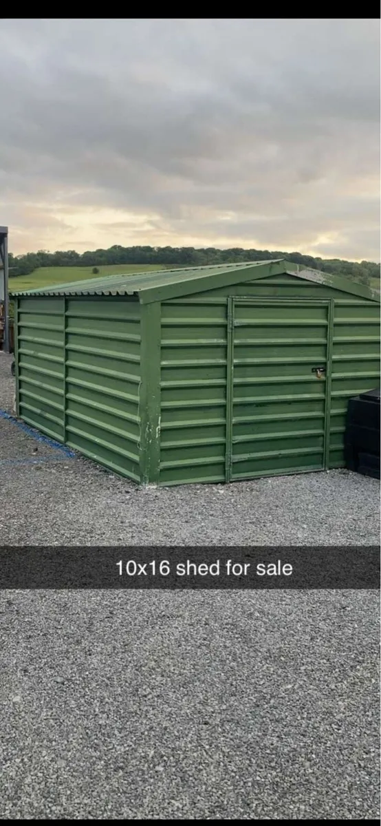 Steel shed - Image 1