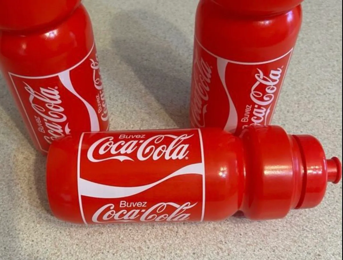 Coca Cola Tour de France Water Bottles - Image 1