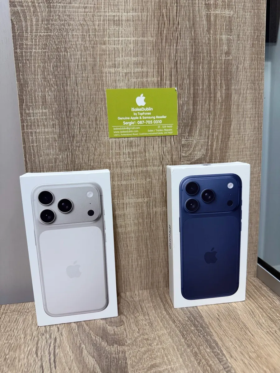 iPhone 17 Pro 1TB New! Unlocked! E.U. (Shop D15!) - Image 1