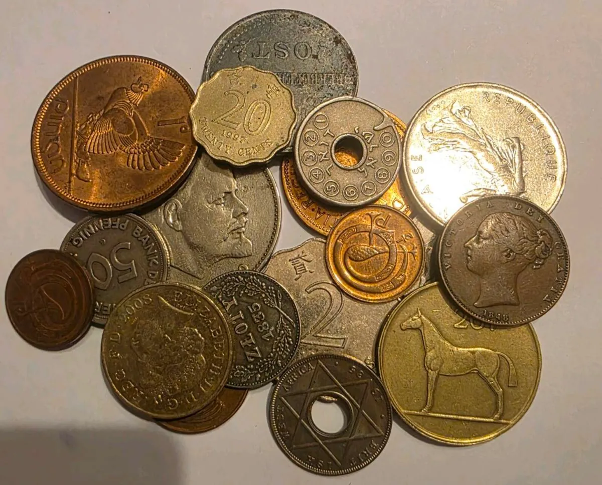 World mixed coins