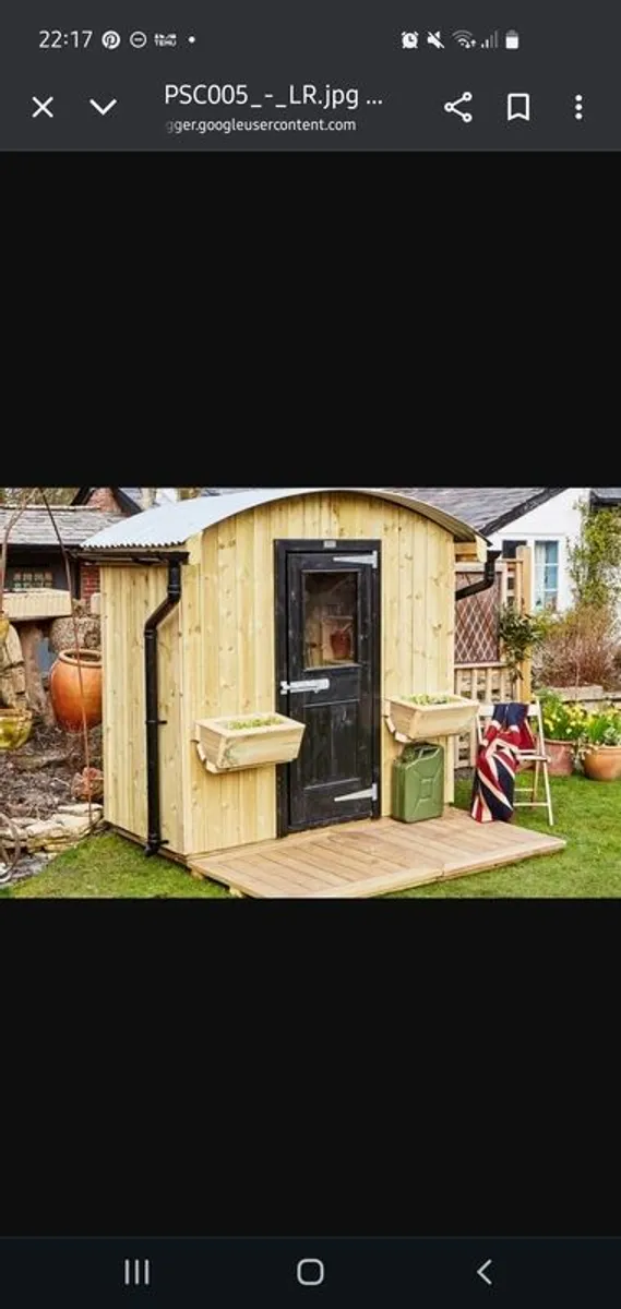 Stylish shed- galvanised roof - Image 1
