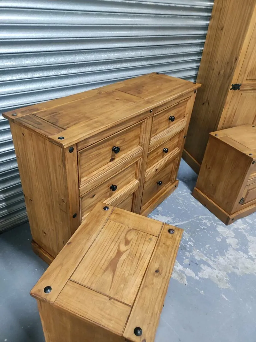 Solid pine bedroom set *delivery - Image 4