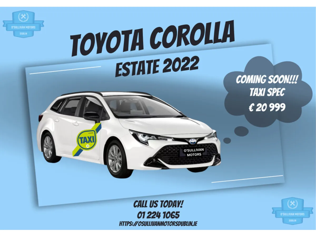 Toyota Corolla / 2022/IRISH CAR/HYBRID/AUTO/COMING - Image 1