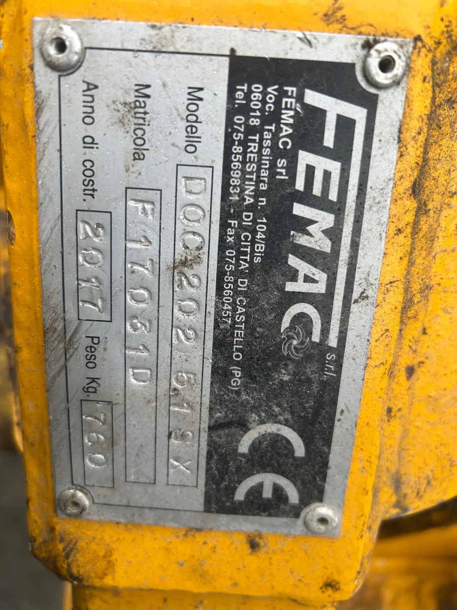 2017 Femac 5Metre Hedgecutter - Image 3