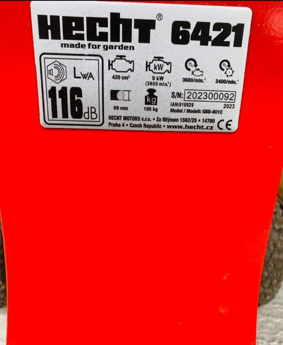 HECHT 6421 PETROL SHREDDER - Image 1