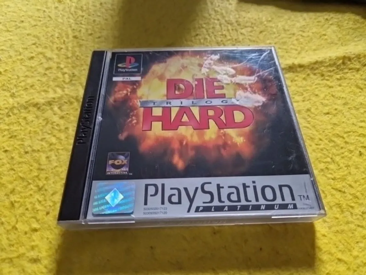 Die Hard Trilogy PlayStation1 Ps1 PlayStation2 Ps2 Games Original - Image 2