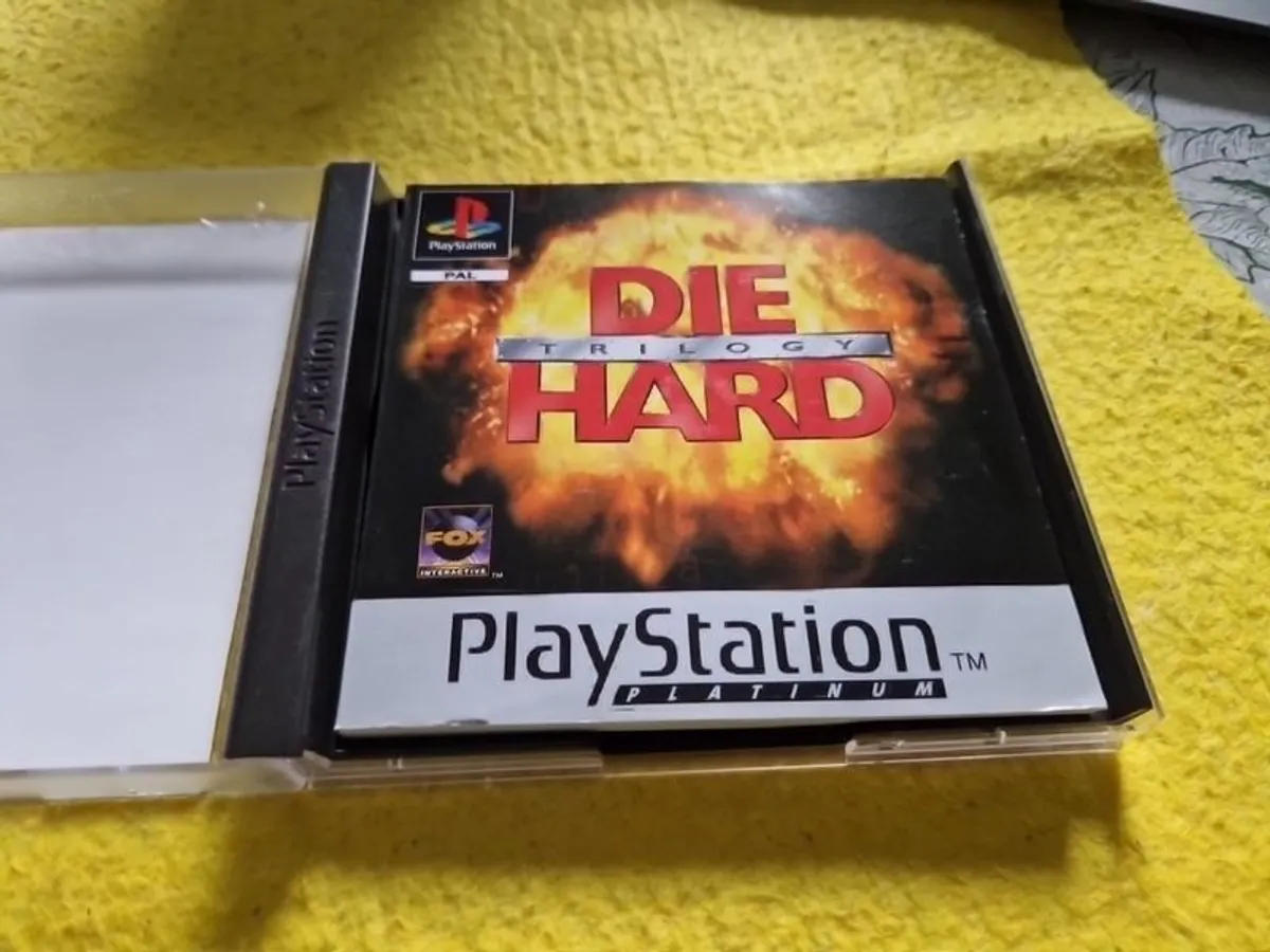 Die Hard Trilogy PlayStation1 Ps1 PlayStation2 Ps2 Games Original - Image 4
