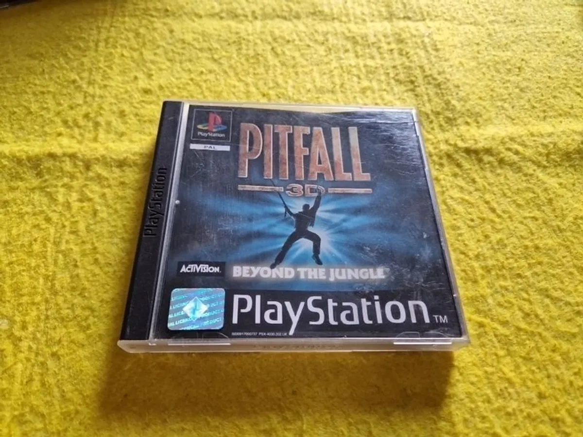 Pitfall 3D  PlayStation 1 ps1 PlayStation 2 ps2 games Original - Image 1
