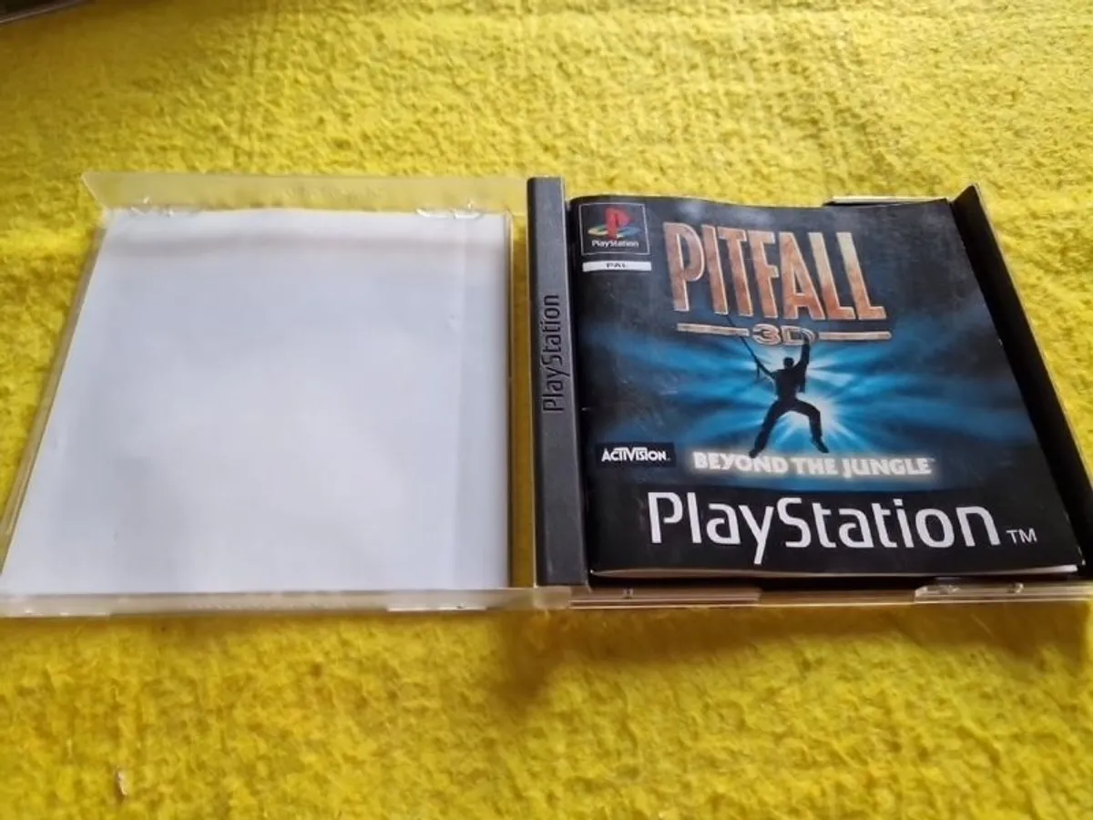 Pitfall 3D  PlayStation 1 ps1 PlayStation 2 ps2 games Original - Image 4