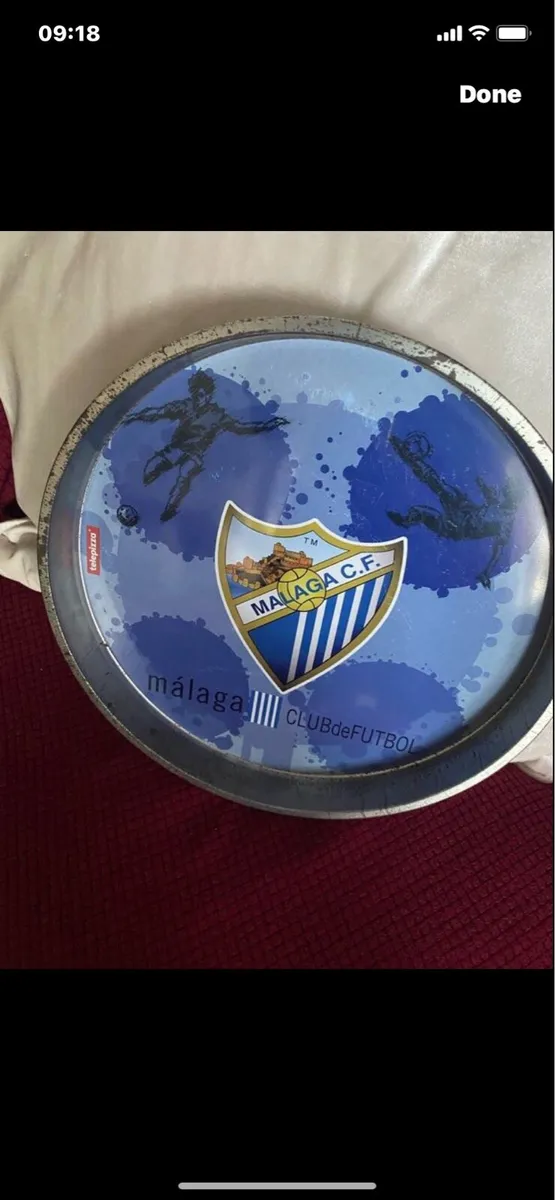 Malaga Football Club Tray - Image 1