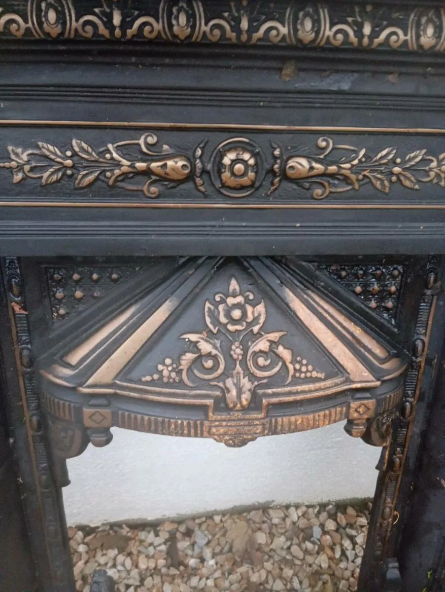 Cast iron fireplace - Image 3