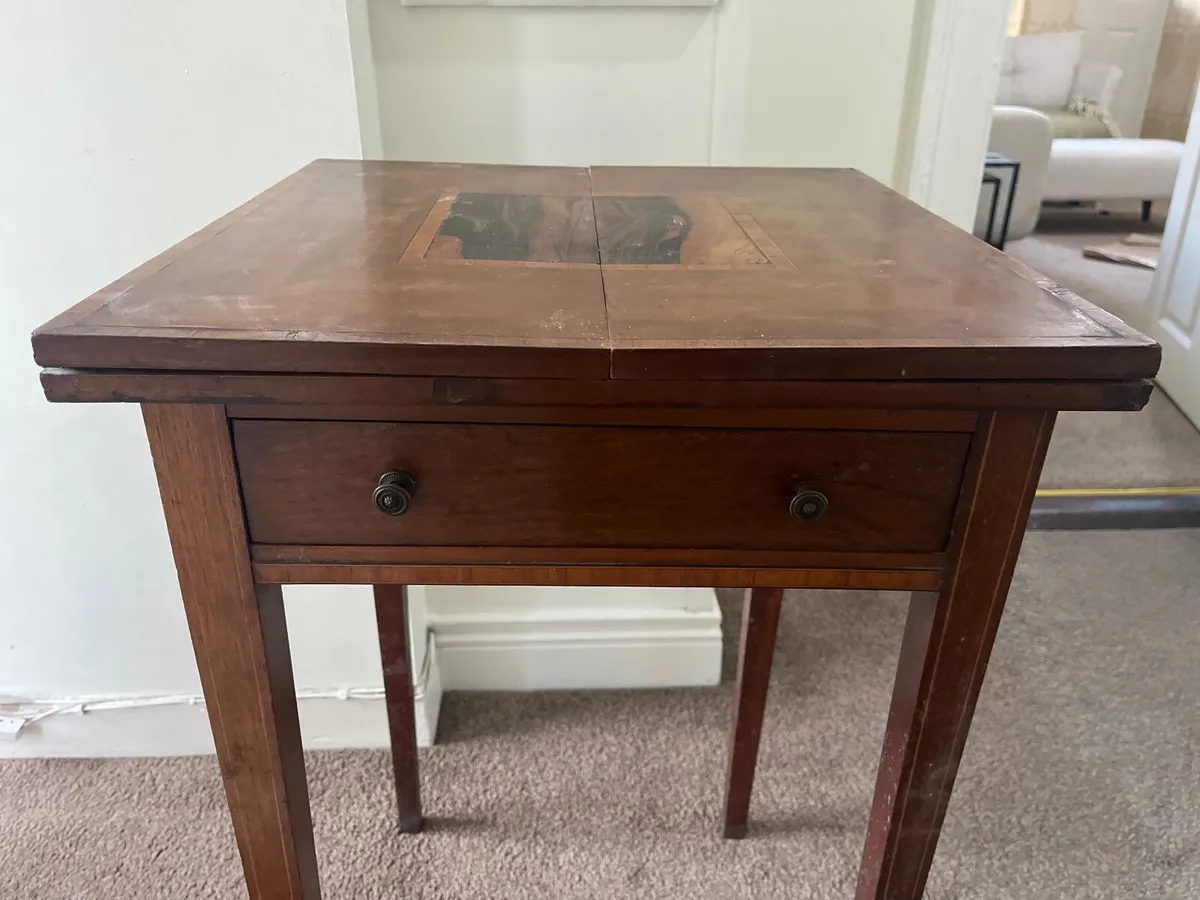 Antique Decorative Side Table - Image 4