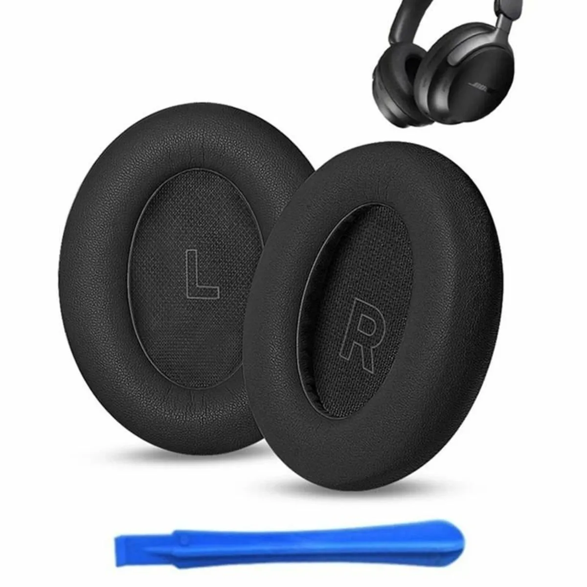 Replacement Black Earpads for Bose QuietComfort 35 - Image 1