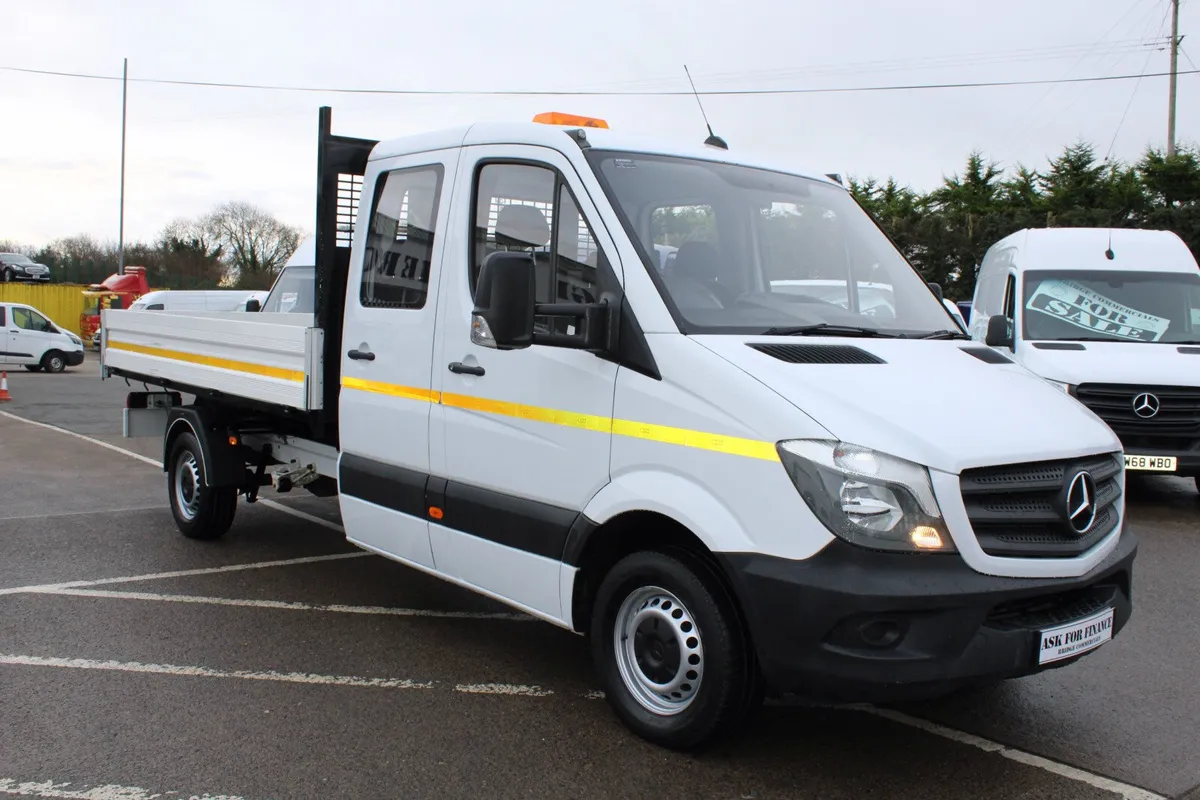 2017 Mercedes-Benz Sprinter 314 D/C Tipper - Image 4