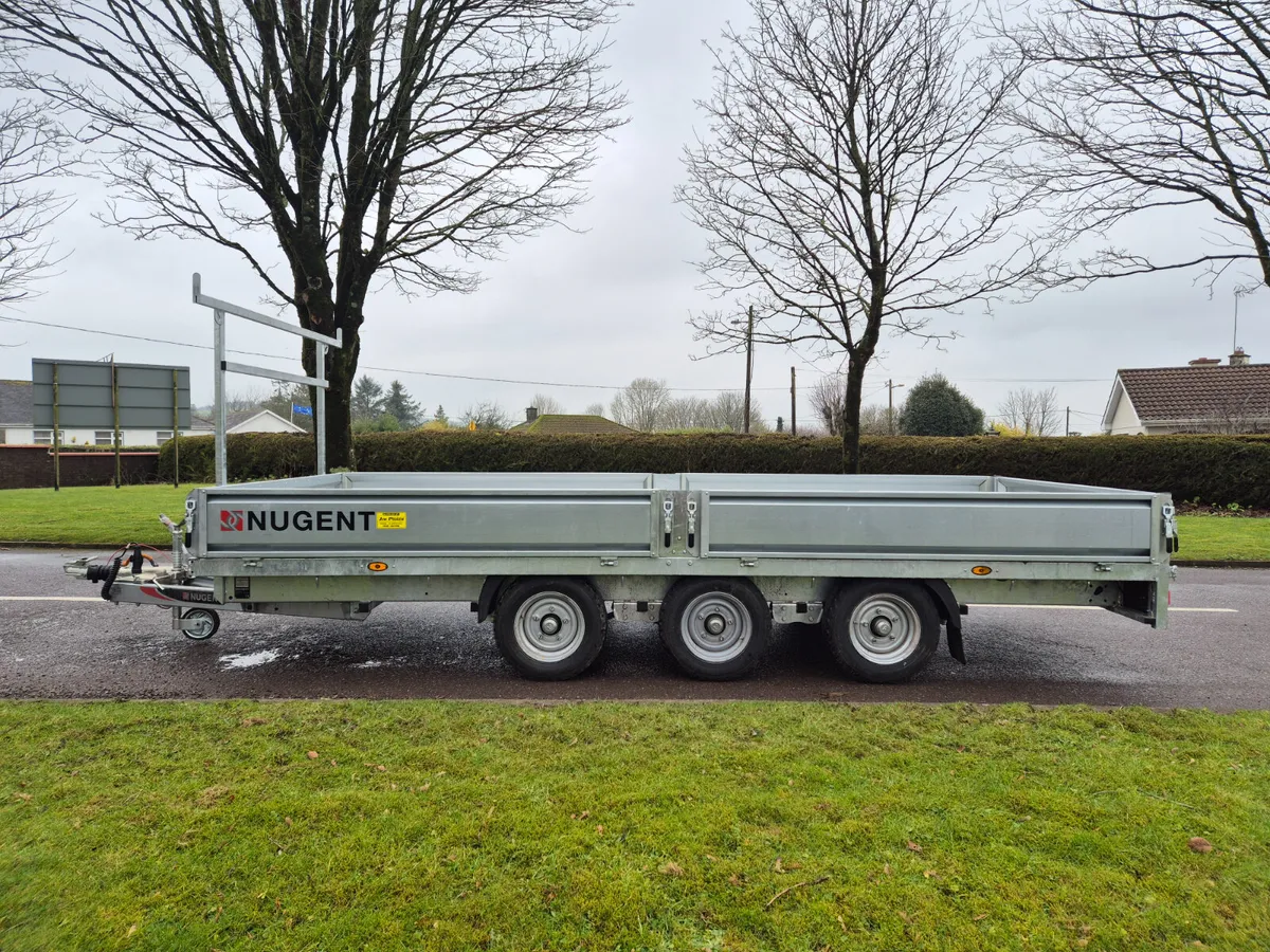 New Nugents Flatbed Trailers- Finance Available - Image 1