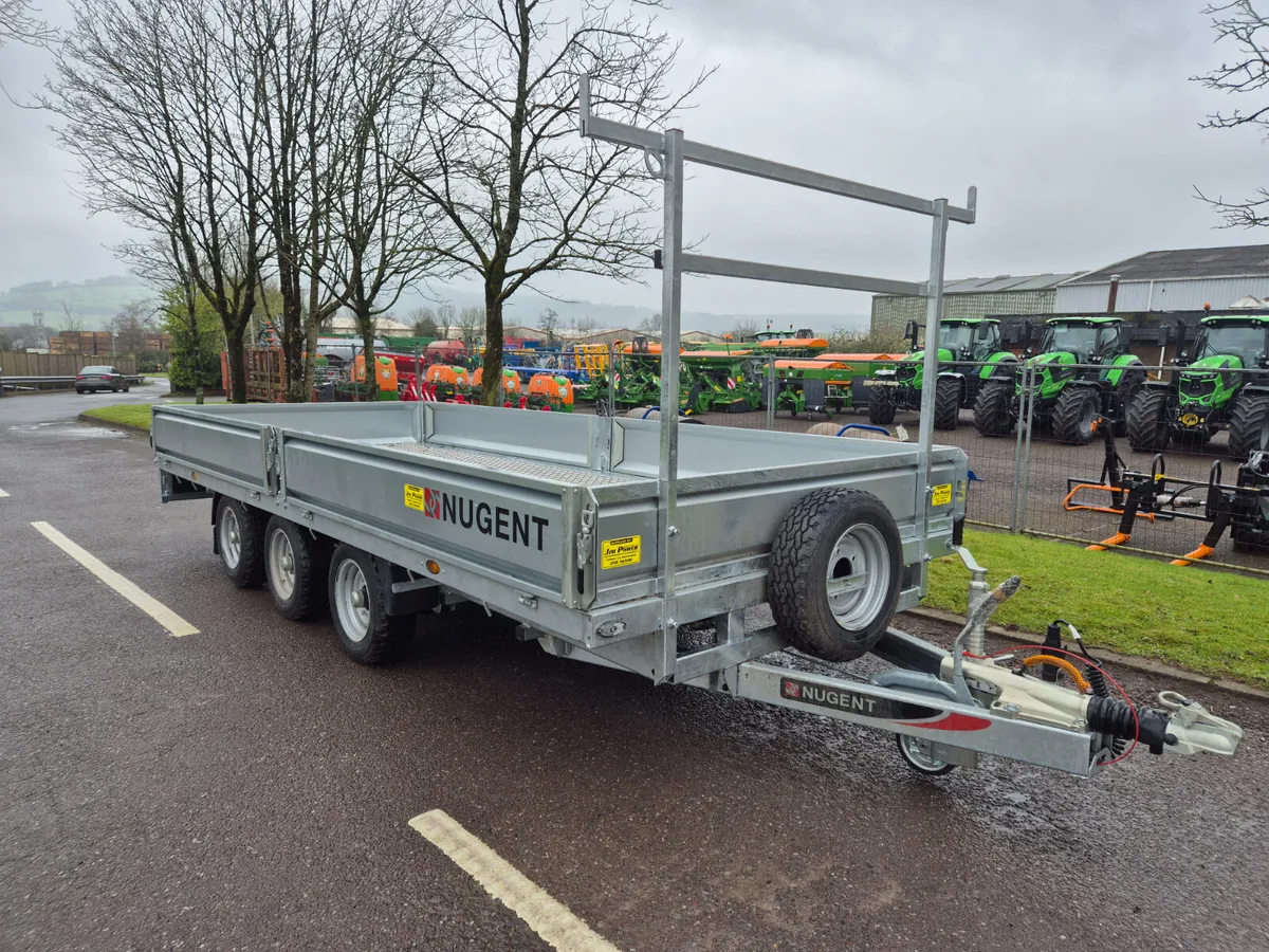 New Nugents Flatbed Trailers- Finance Available - Image 4