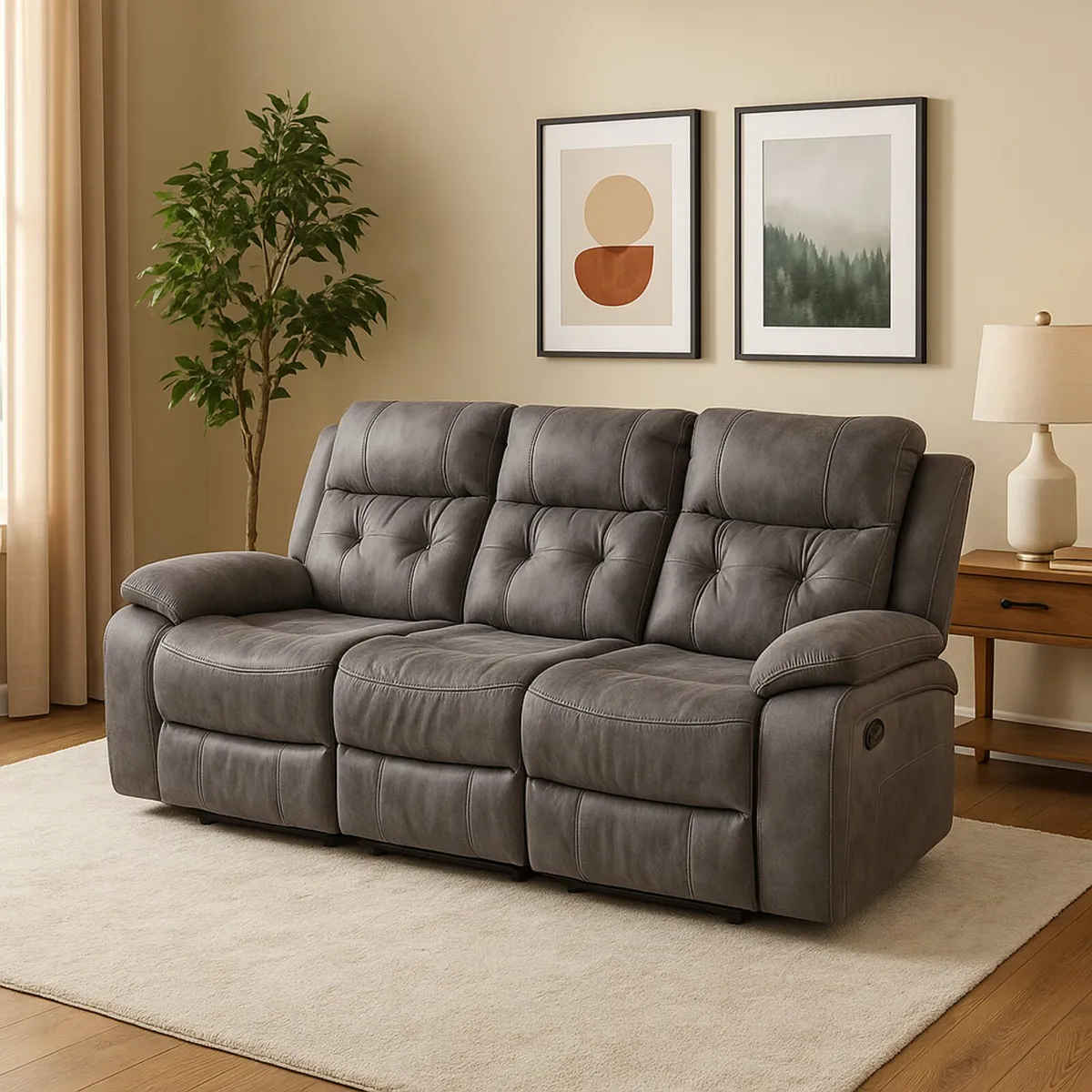 Valencia leather recliners - Image 1