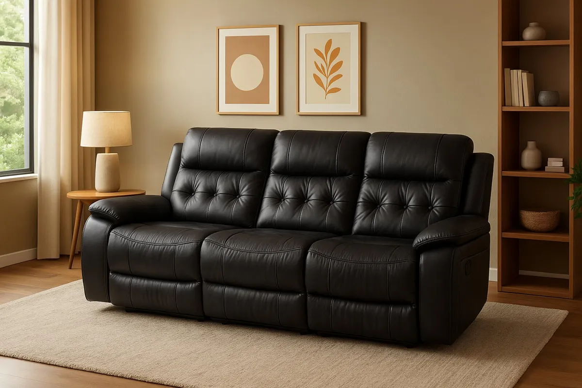 Valencia leather recliners - Image 3