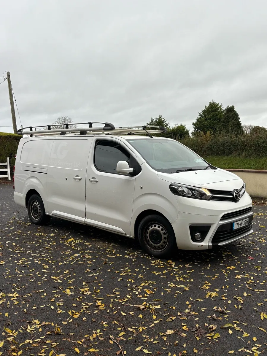 2017 Toyota proace LWB Doe 8/26 low low KMS - Image 1