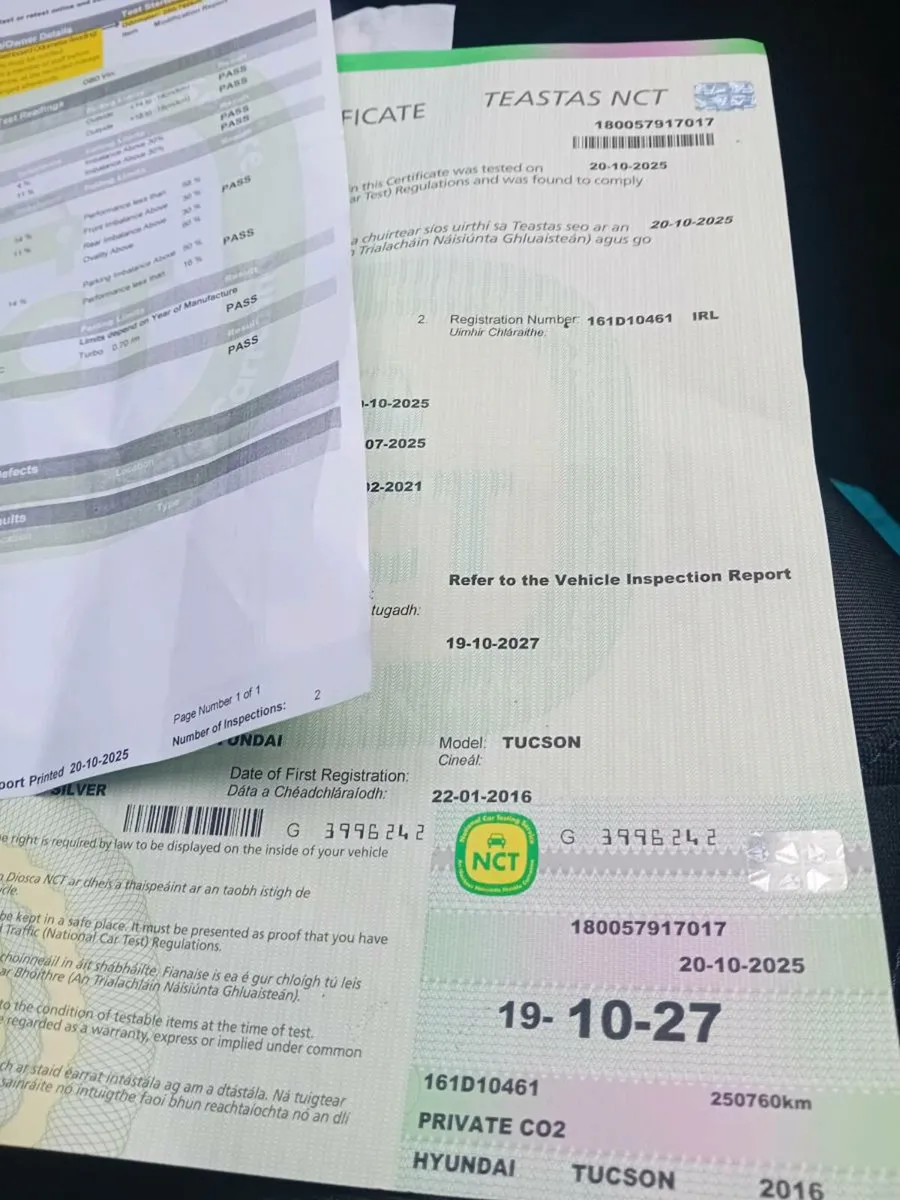 Hyundai tusan nctd  october 27 taxed new gear box. - Image 3