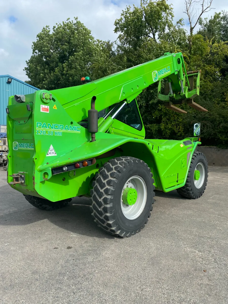 2012 MERLO P120.10HM 10M HEAVY LIFT TELEHANDLER - Image 4