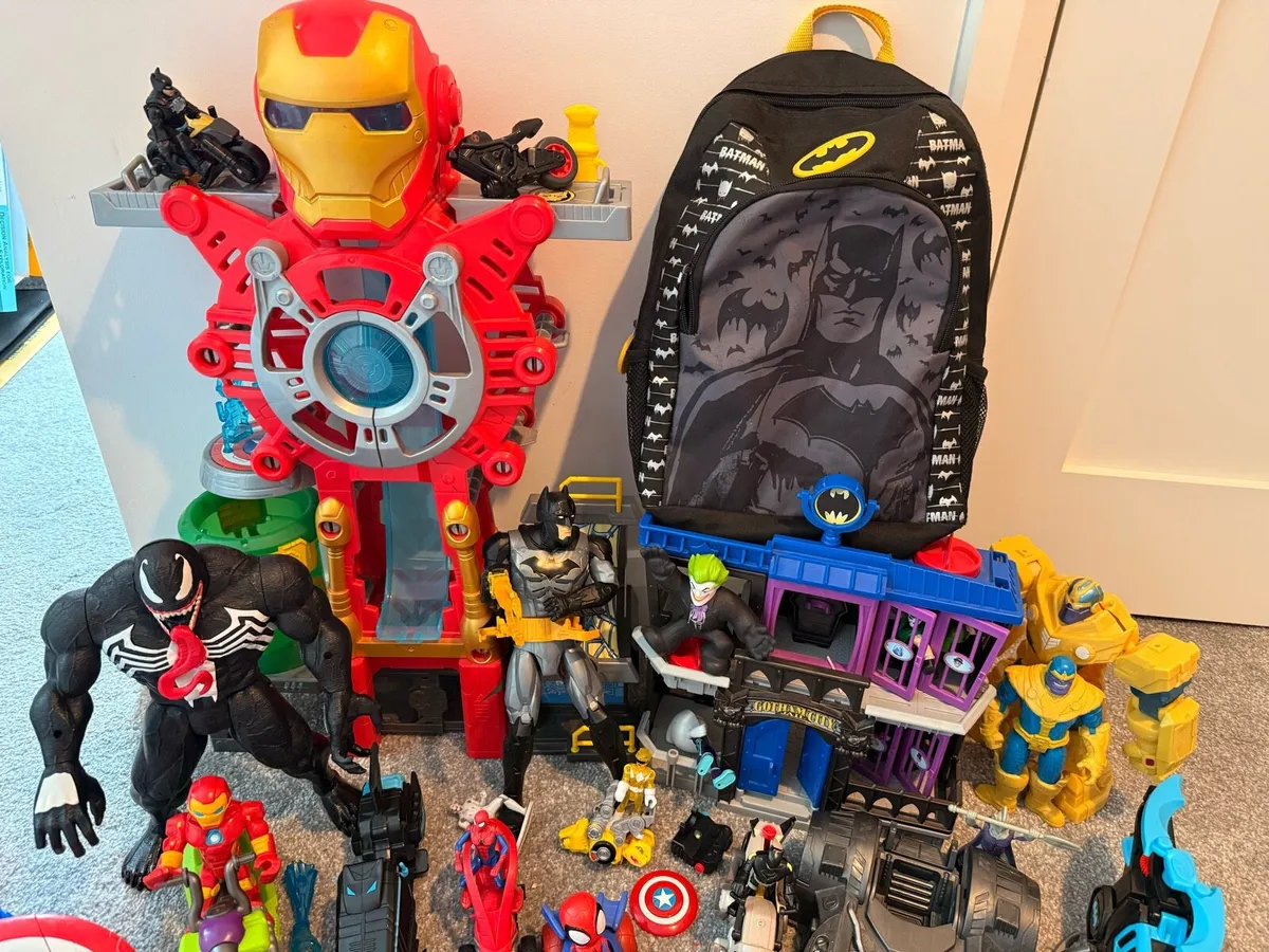 Superhero toy bundle (Batman, spider man etc) - Image 4