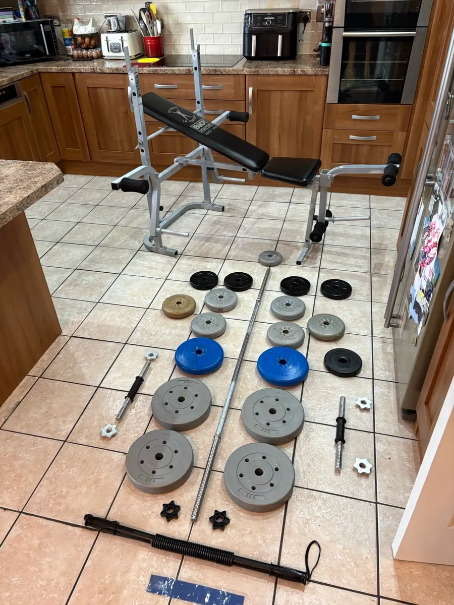 BEST GYM BENCH, WEIGHTS, LEG, BARBELL, DUMBBELL!! - Image 1