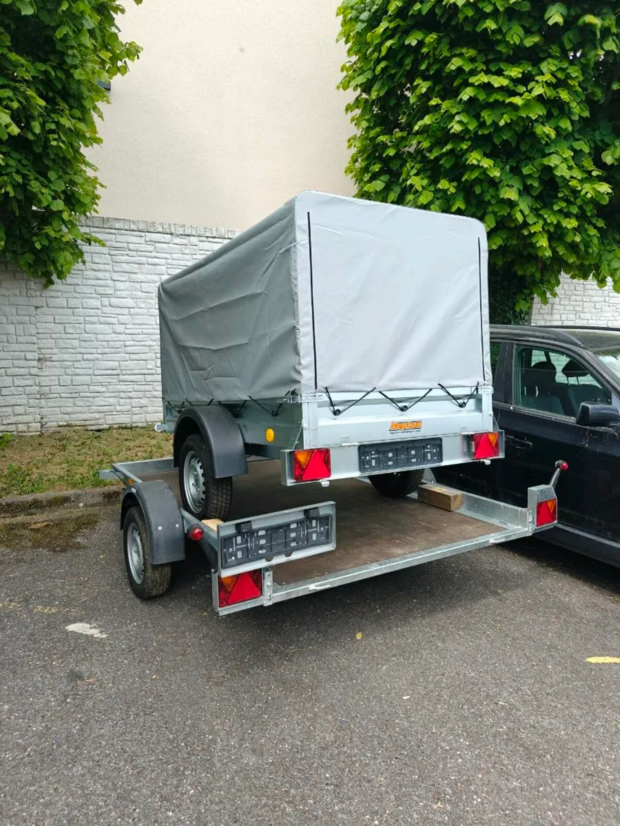 Single Axel Trailer with Cover 7ft x 4ft - Image 4