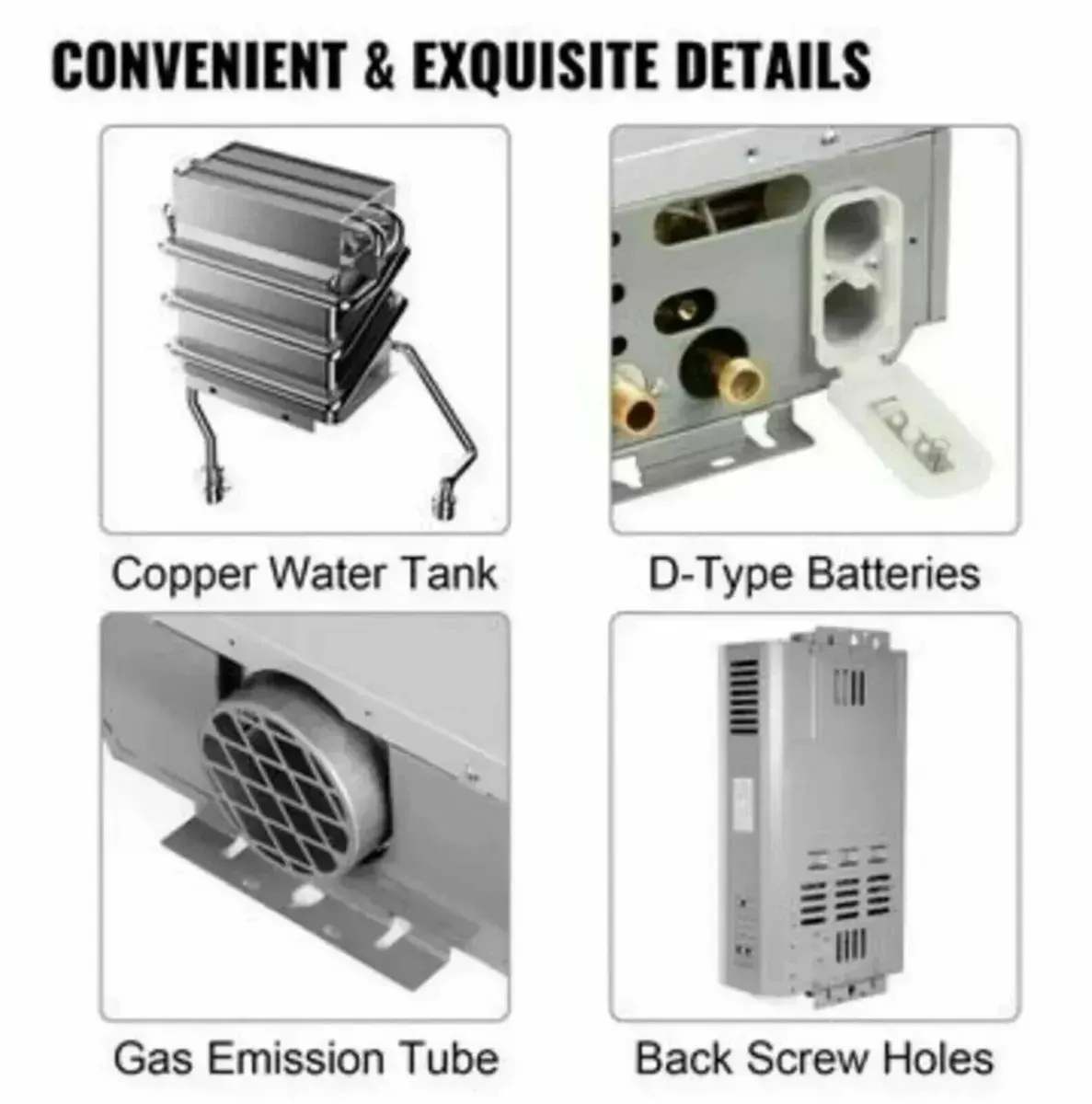 18L LPG Propane Gas Instant Water Heater Boiler - Image 4